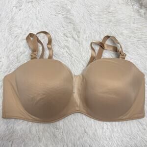 SOMA / tan nude Stunning Starlet Strapless bra / 42DDD NWT
